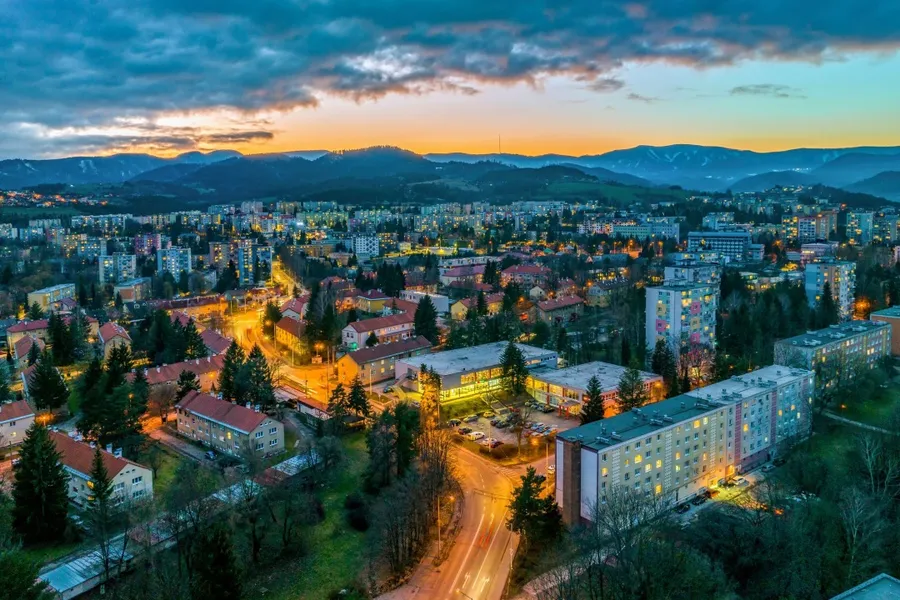 Banská Bystrica večer